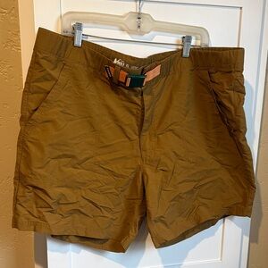 REI Co-op Sahara Amphib Shorts Mens Brown Nylon Quick Dry XL